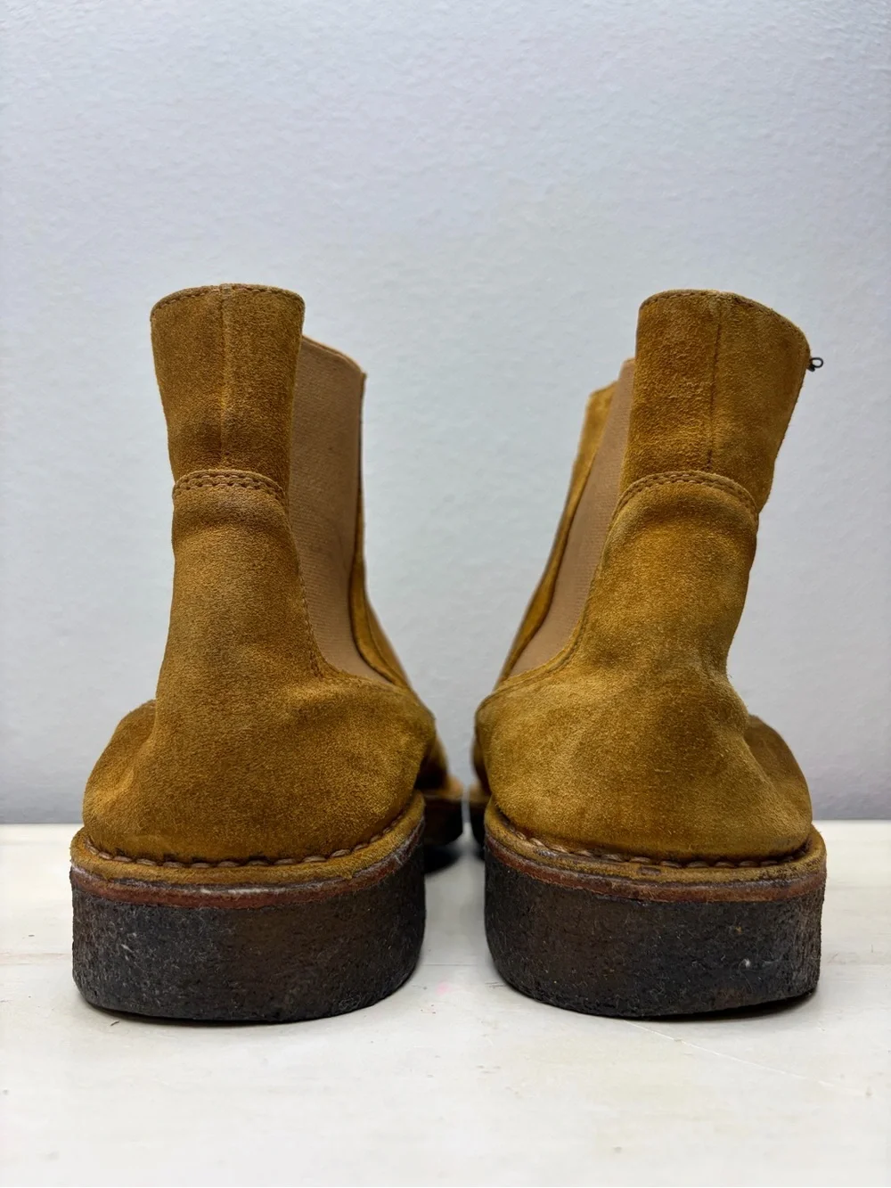A.P.C. brown suede